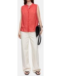 Closed - Cotton Voile Blouse - Lyst