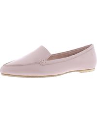 Me Too - Audra Leather Pointed Toe Loafers - Lyst