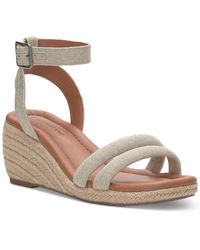 Lucky Brand - Lknasli Ankle Strap Warm Wedge Sandals - Lyst