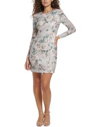 Eliza J - Printed Sequin Cocktail And Party Dress - Lyst