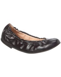 French Sole - Cecila Leather Flat - Lyst