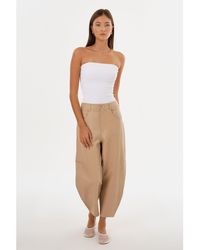 Lamarque - Fenne Leather Tapered Pant - Lyst