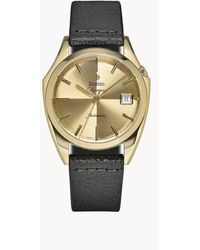Zodiac - Dress Olympos Automatic Leather Watch - Lyst
