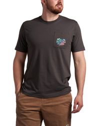 Howler Brothers - Los Hermanos Fade Pocket T-shirt - Lyst