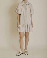 AUREUM - Stripe Mini Dress - Lyst