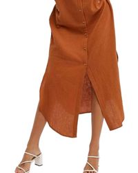 Bluivy - Button Up Shirt Dress - Lyst