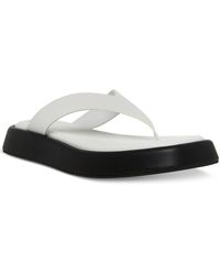 Madden Girl - Lady Faux Leather Lifestyle Thong Sandals - Lyst