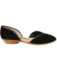 Ferragamo - Ira Archived Limited Edition 1959 Suede Ballet Flats - Lyst
