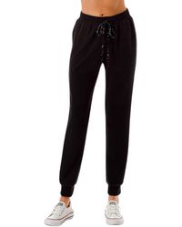 Ariella - Sequin Drawstrings Jogger - Lyst