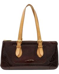 Louis Vuitton - Rosewood Patent Leather Shoulder Bag (pre-owned) - Lyst