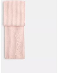 COACH - Coach Script Knit Muffler - Lyst