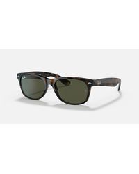 Ray-Ban - New Wayfarer Classic Medium Non Polarized Sunglasses Rb2132 902L - Lyst