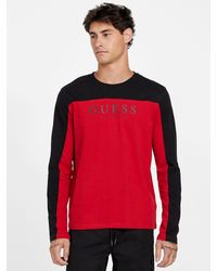 Guess - Eco Rey Crewneck Long-Sleeve Tee - Lyst