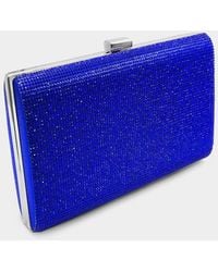 Fashnzfab - Bling Rectangle Evening Clutch Crossbody Bag - Lyst