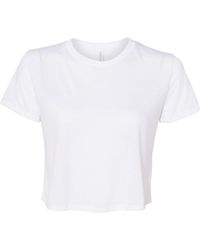 Bella Canvas - Flowy Crop Tee - Lyst