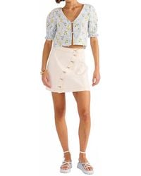MINKPINK - Meadow Tie Top - Lyst