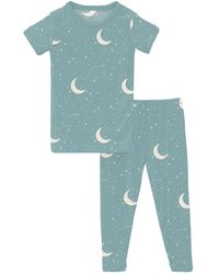 KICKEE - Baby Girl's Short Sleeve Pajama Set - Lyst