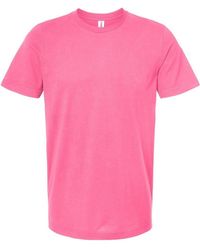 Tultex - Combed Cotton T-Shirt - Lyst