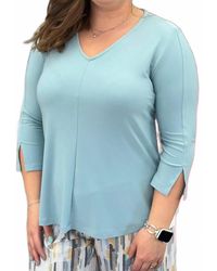 Sympli - Suitable Split Sleeve Top - Lyst