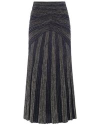 PAOLA BERNARDI - Julia Sequined Midi Skirt - Lyst