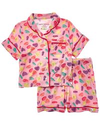 PREPPY GOOSE - Preppygoose 2Pc Candy Heart Pajama Set - Lyst