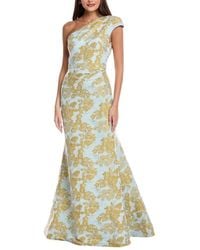Rene Ruiz - One-Shoulder Jacquard Gown - Lyst
