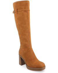 Journee Collection - Collection Tru Comfort Foam Letice Boots - Lyst