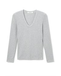 PERFECTWHITETEE - Robyn Long Sleeve Tee - Lyst