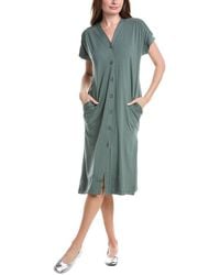 Masai - Solid Midi Dress - Lyst