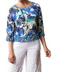 Liv by Habitat - Crimped Crepe Floral Pullover - Lyst
