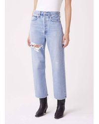 Agolde - 90's Crop Mid Rise Loose Fit Jean - Lyst