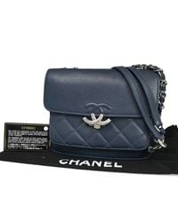 Chanel - Cc Patent Leather Shoulder Bag (pre-owned) - Lyst