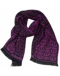 Philipp Plein - Logo Scarf - Lyst
