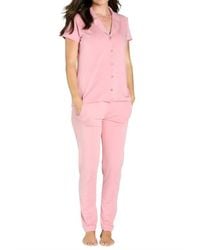 Twelve Eighty Eight - Brenda Short Sleeve Pajama Set - Lyst