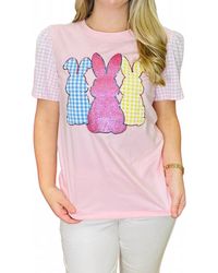 Grace + Emma - Bunny Patches Top - Lyst