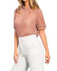 Thml - Gilded Glamour Blouse - Lyst