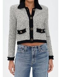 L'Agence - Arielle Collared Jacket - Lyst