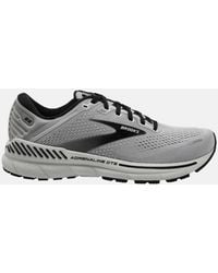 Brooks - Adrenaline Gts 22 Running Shoes- 2e/wide Width In Alloy/grey/black - Lyst