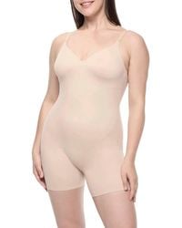 Tc Fine Intimates - Dress Rehearsal Low-Back Mid-Thigh Shaping Bodysuit - Lyst