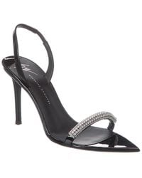 Giuseppe Zanotti - Intriigo Galassia 90 Patent Slingback Sandal - Lyst