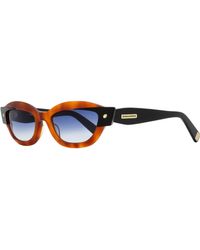 DSquared² - Ava Sunglasses Dq0335 Black/matte Havana 53mm - Lyst