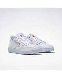 Reebok - Club C 85 Bs7685 /gray/gum Leather Sneaker Shoes Fnk474 - Lyst