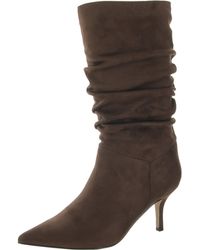 Marc Fisher - Manya Laceless Pull On Mid-calf Boots - Lyst