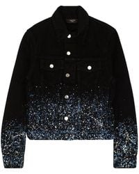 Amiri - Crystal Painter Trucker Jacket- Od - Lyst