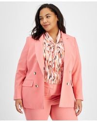 BarIII - Blazer Jacket Coral Rose Notch Lapel Long Sleeve Fts1118 - Lyst