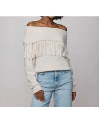 Splendid - Simone Fringe Sweater - Lyst