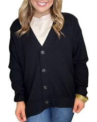 Zenana - V-Neck Cardigan - Lyst