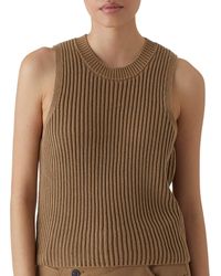 Closed - Short Sleeved Knit Top - Lyst