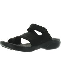 Bzees - Carry On Toe Loop Slip On Slide Sandals - Lyst