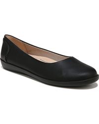 LifeStride - Nonchalant Faux Leather Slip On Ballet Flats - Lyst